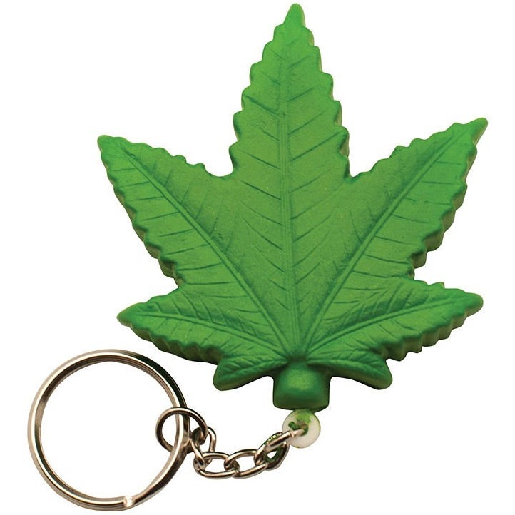 PS-988 Hoja Cannabis Llavero